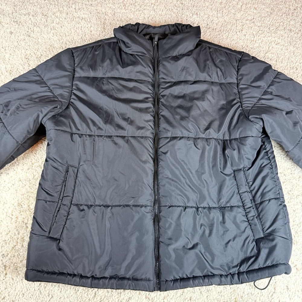 RSQ Men's Winter Warm Insulated Water Wind Resistant Puffer Jacket XXL Black